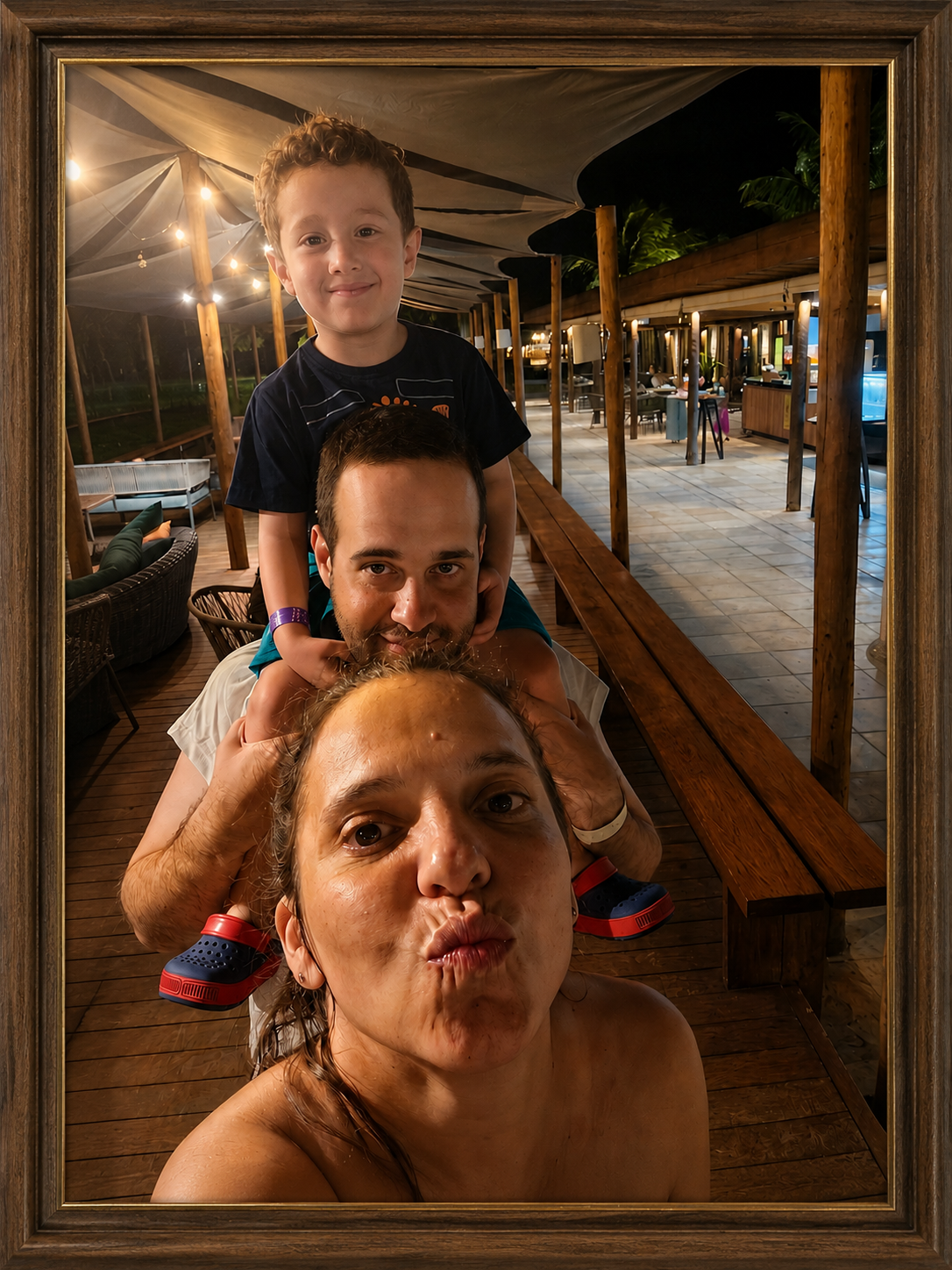 Felipe e família
